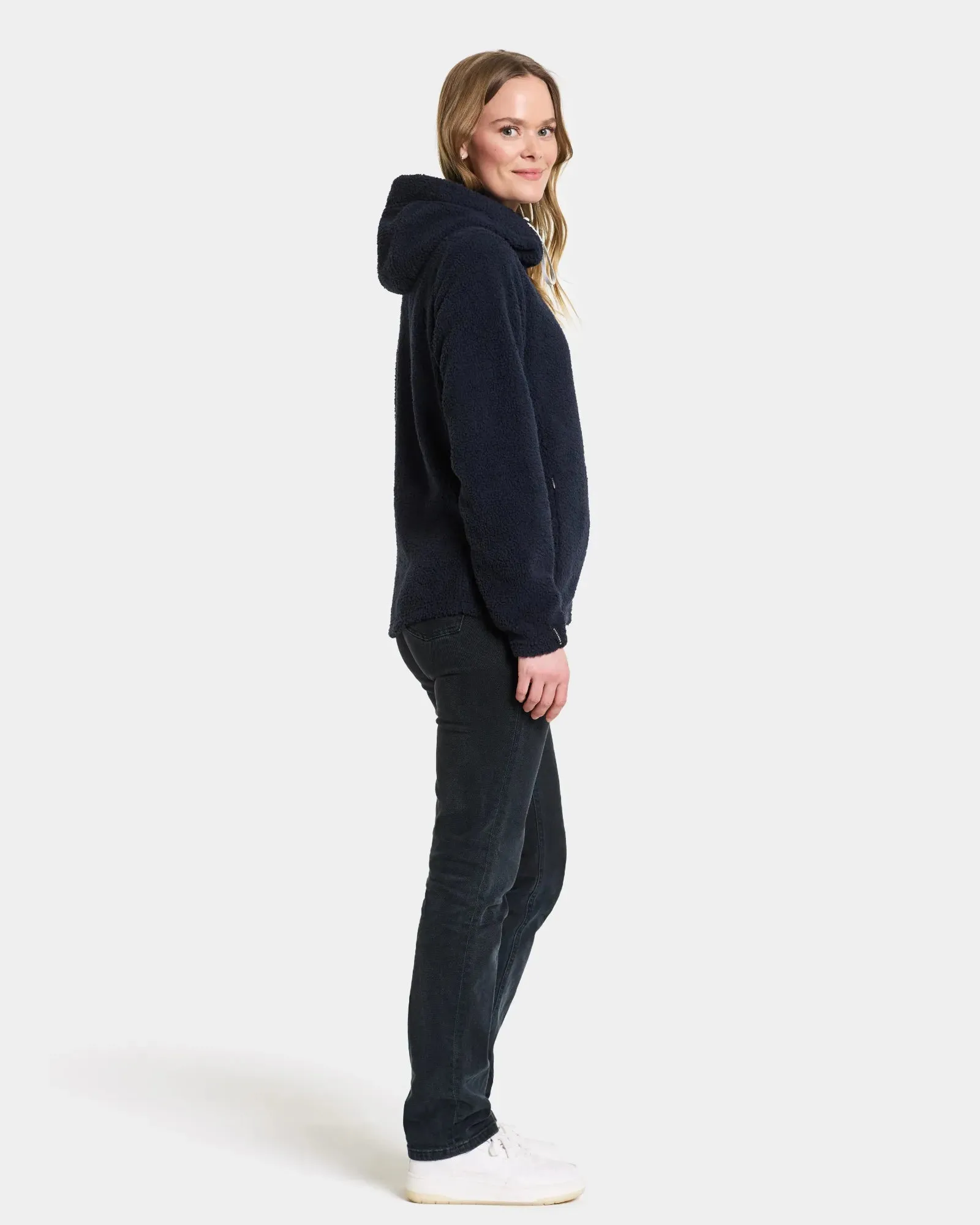 Anniken Full-Zip Fleece - Dark Night Blue