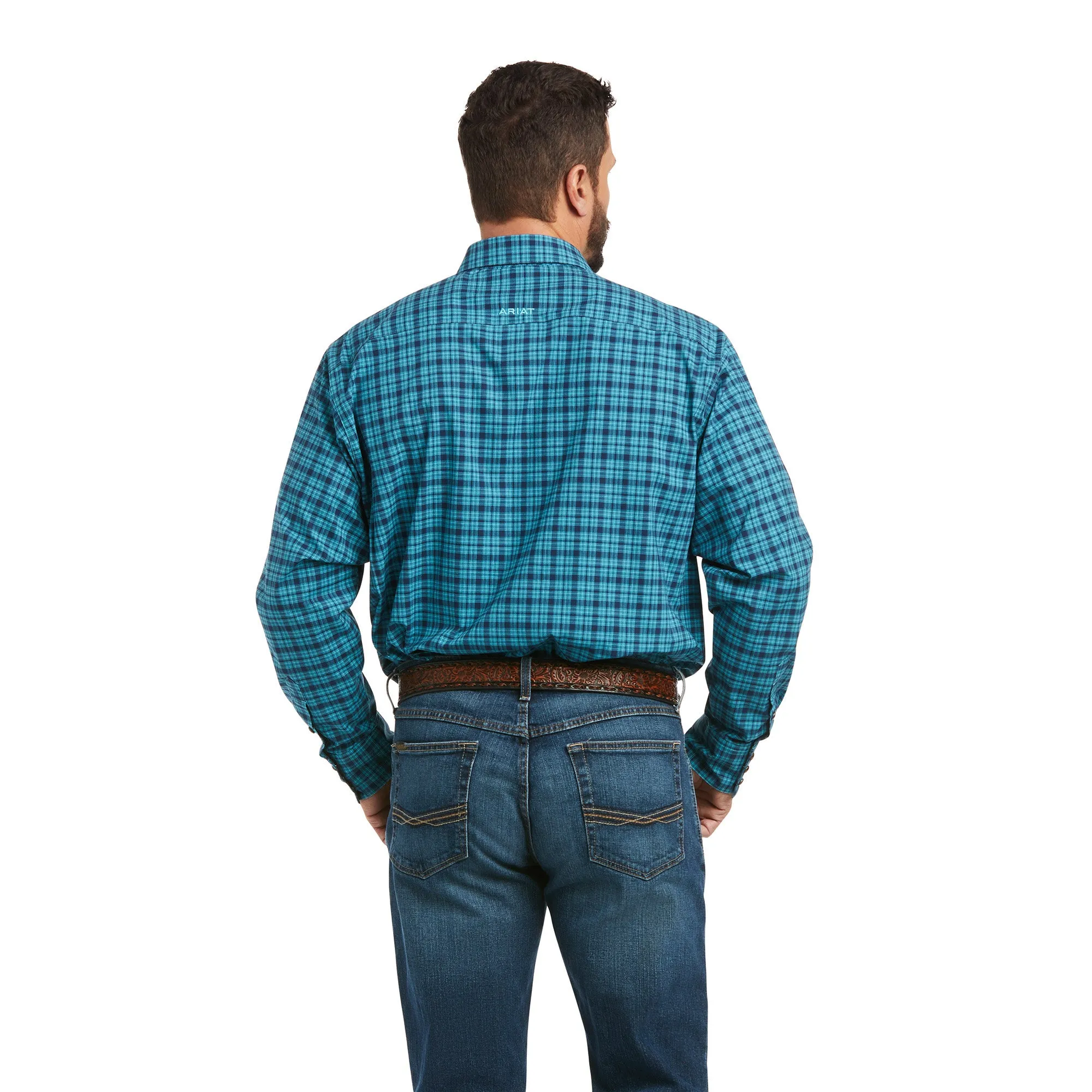 Ariat | Men's Purcell Stretch | Classic Fit Western Shirt | Oceanic Glow LAST ONE!