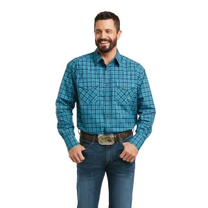Ariat | Men's Purcell Stretch | Classic Fit Western Shirt | Oceanic Glow LAST ONE!