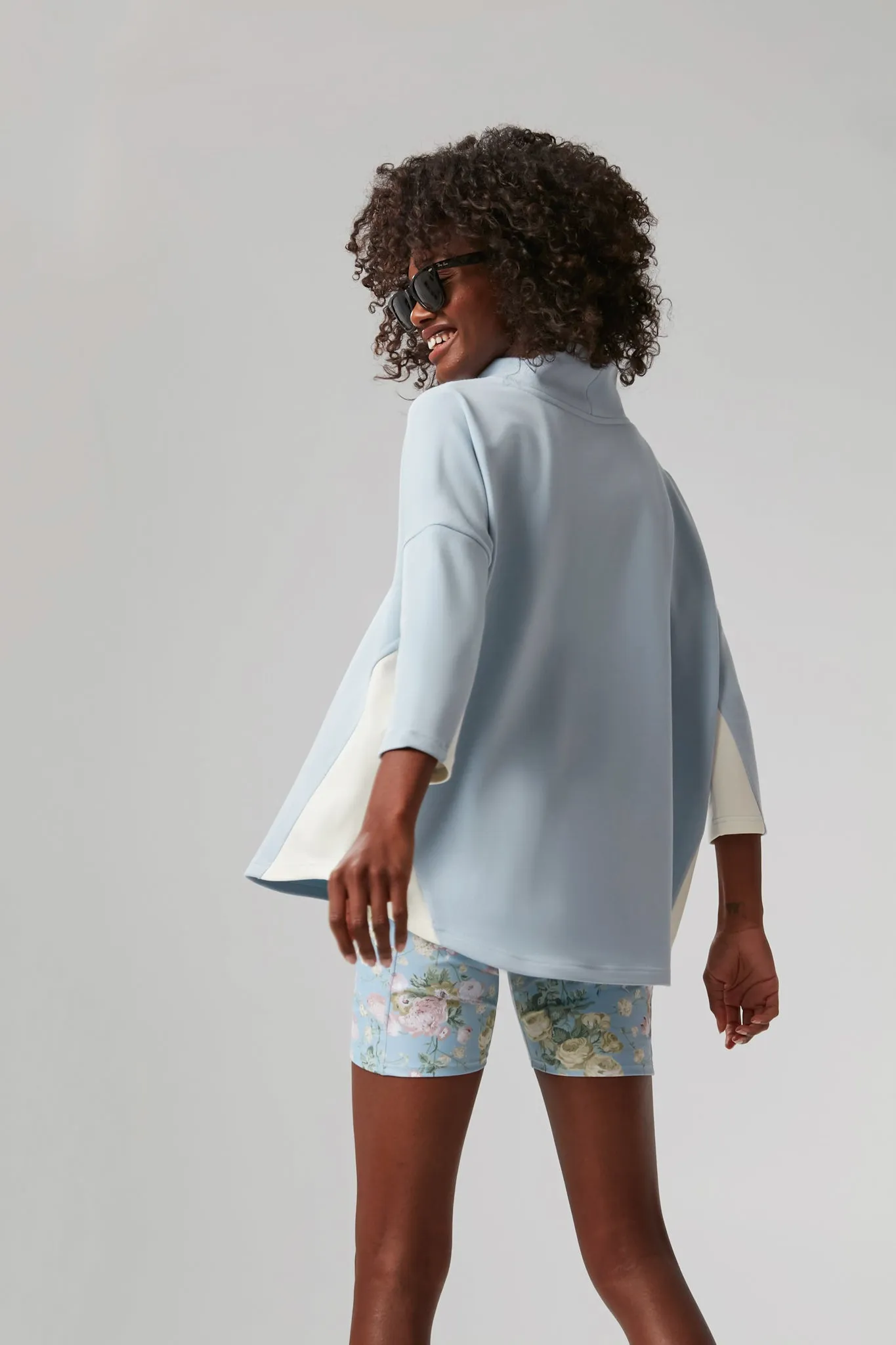 Breezy Blue Ally Swing Sweatshirt