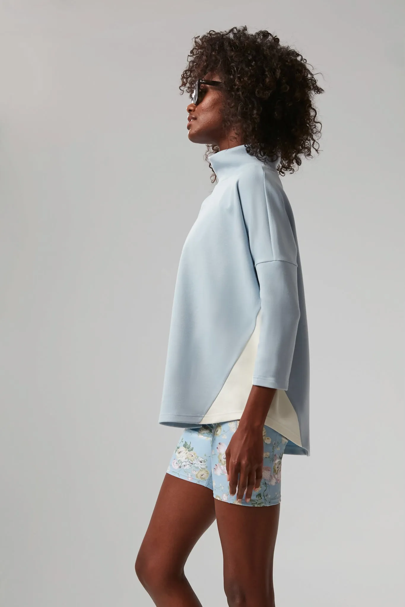 Breezy Blue Ally Swing Sweatshirt