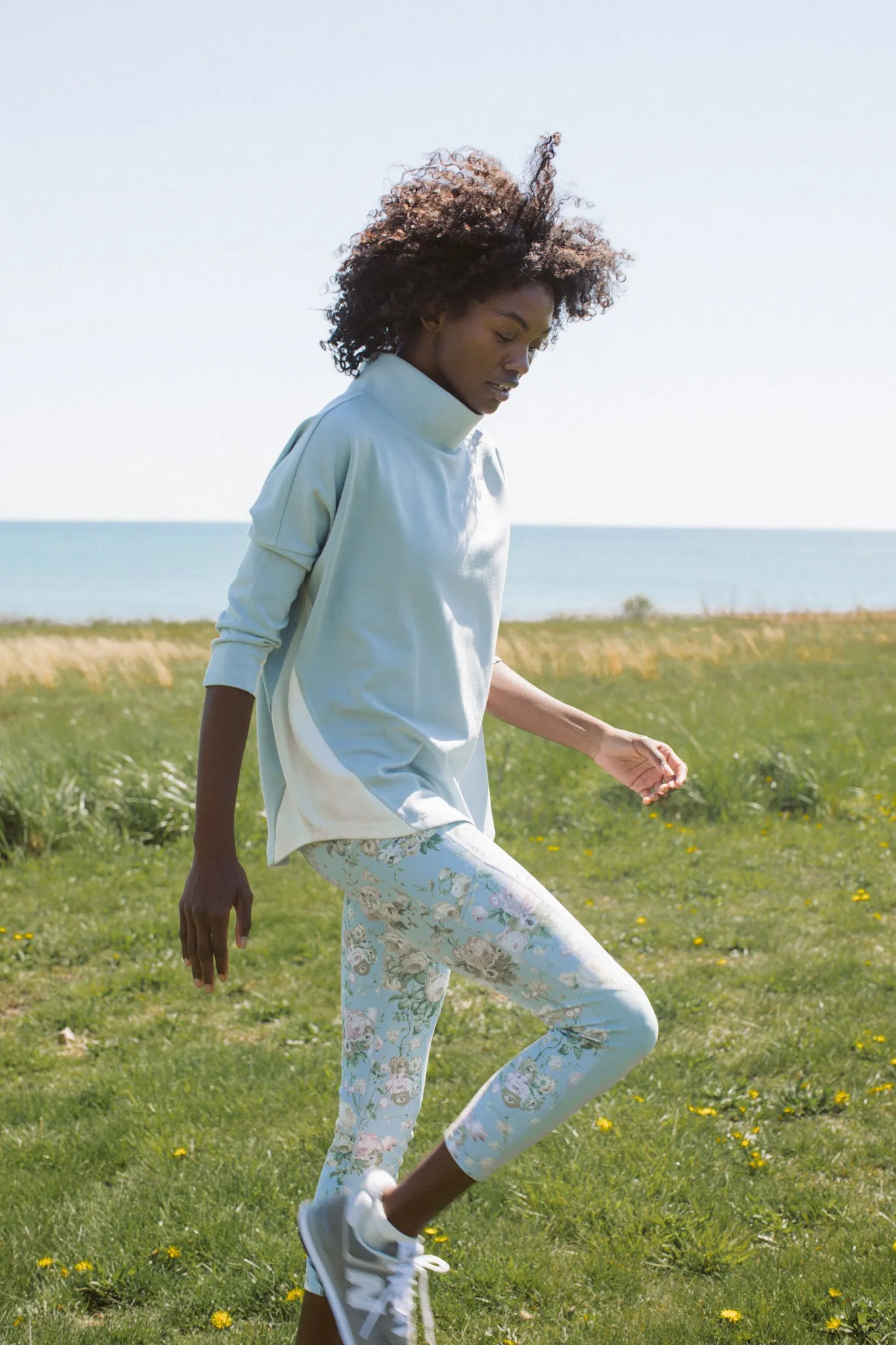 Breezy Blue Ally Swing Sweatshirt