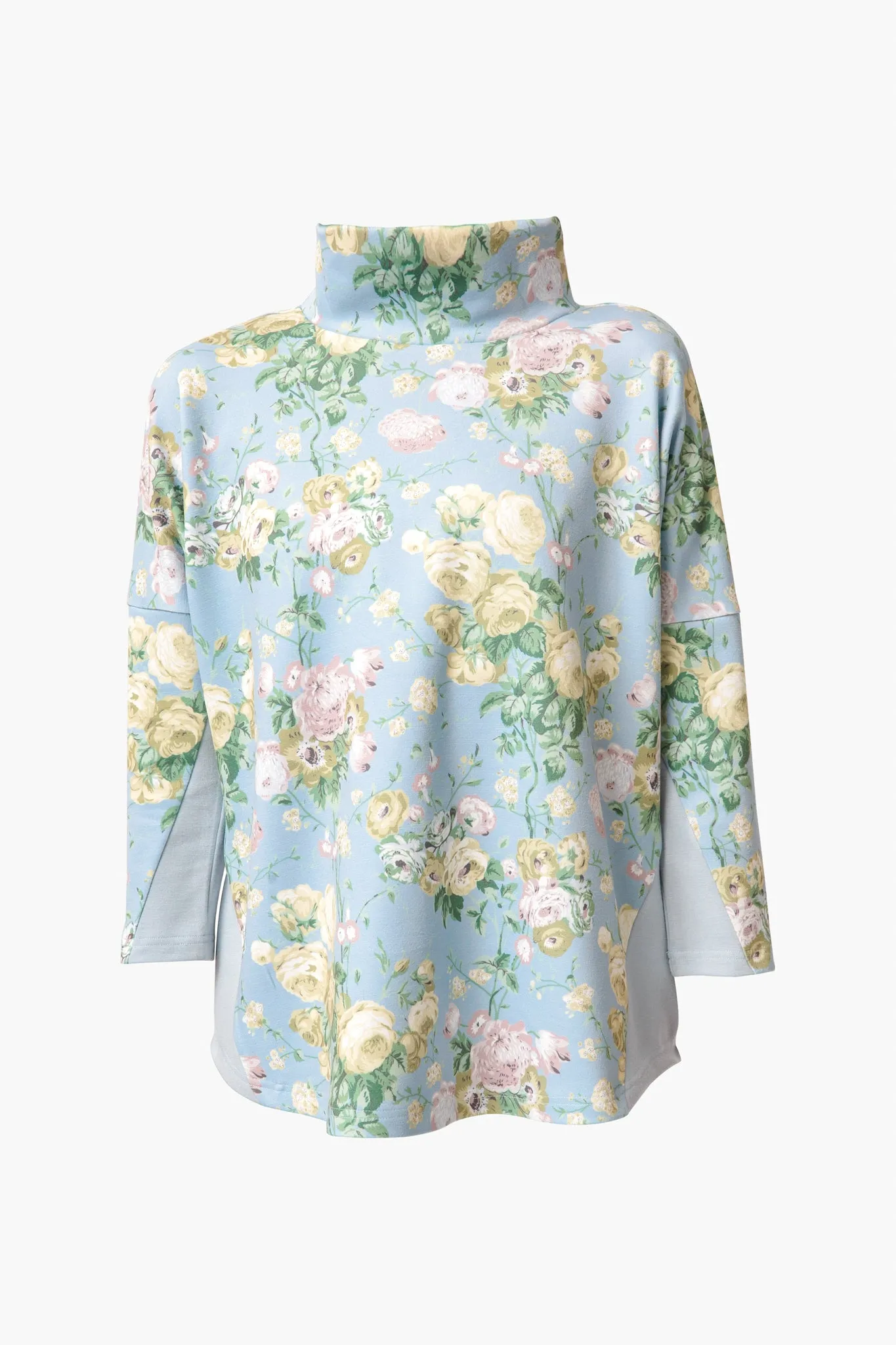 Breezy Blue Chintz Ally Swing Sweatshirt