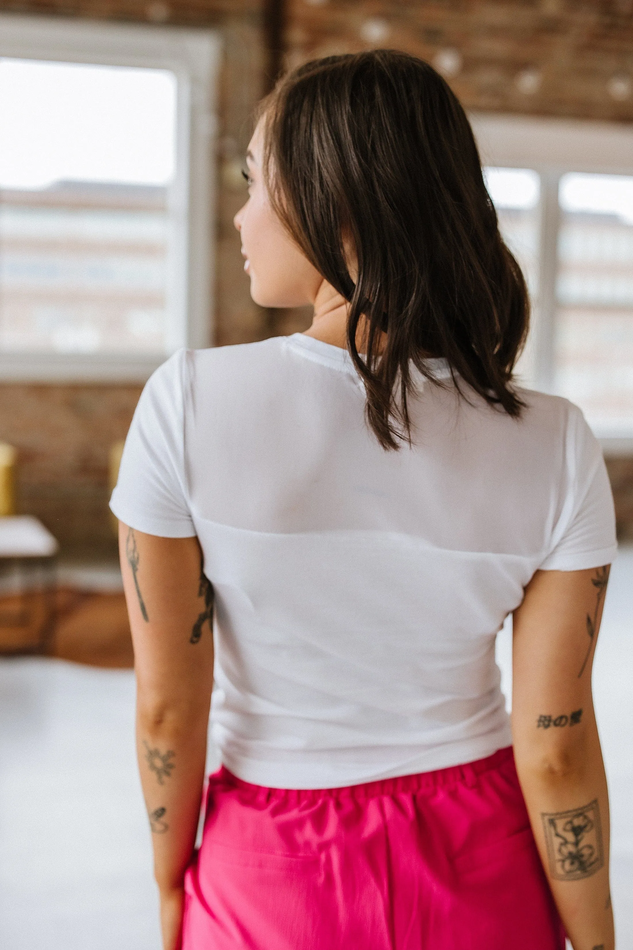 Brittany Mesh Top