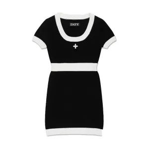 Compass Classic Cashmere Knit Dress Black