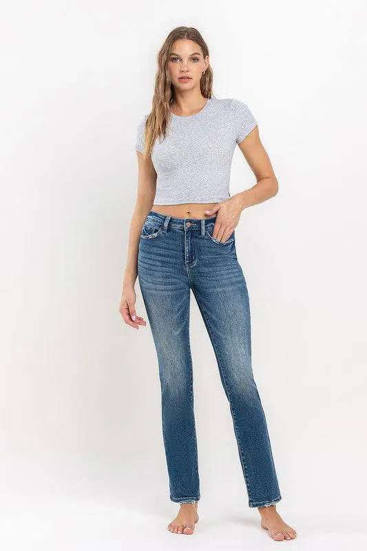 FINAL SALE ~ VERVET Jeanne Full Length Slim Straight Jean