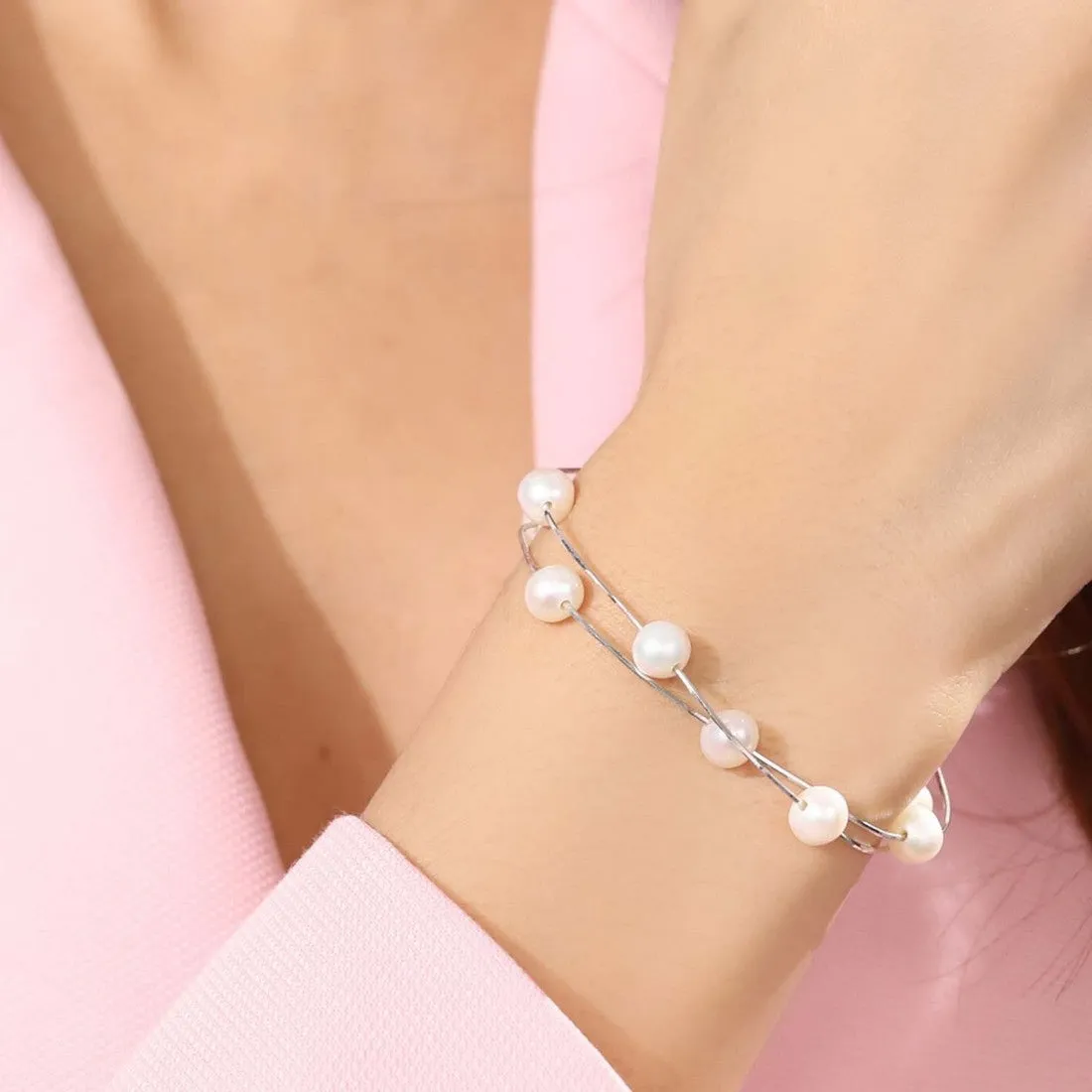 Fresh Off the Sea 925 Silver Bracelet
