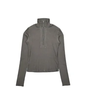 Half-Zip Ribbed Longsleeve