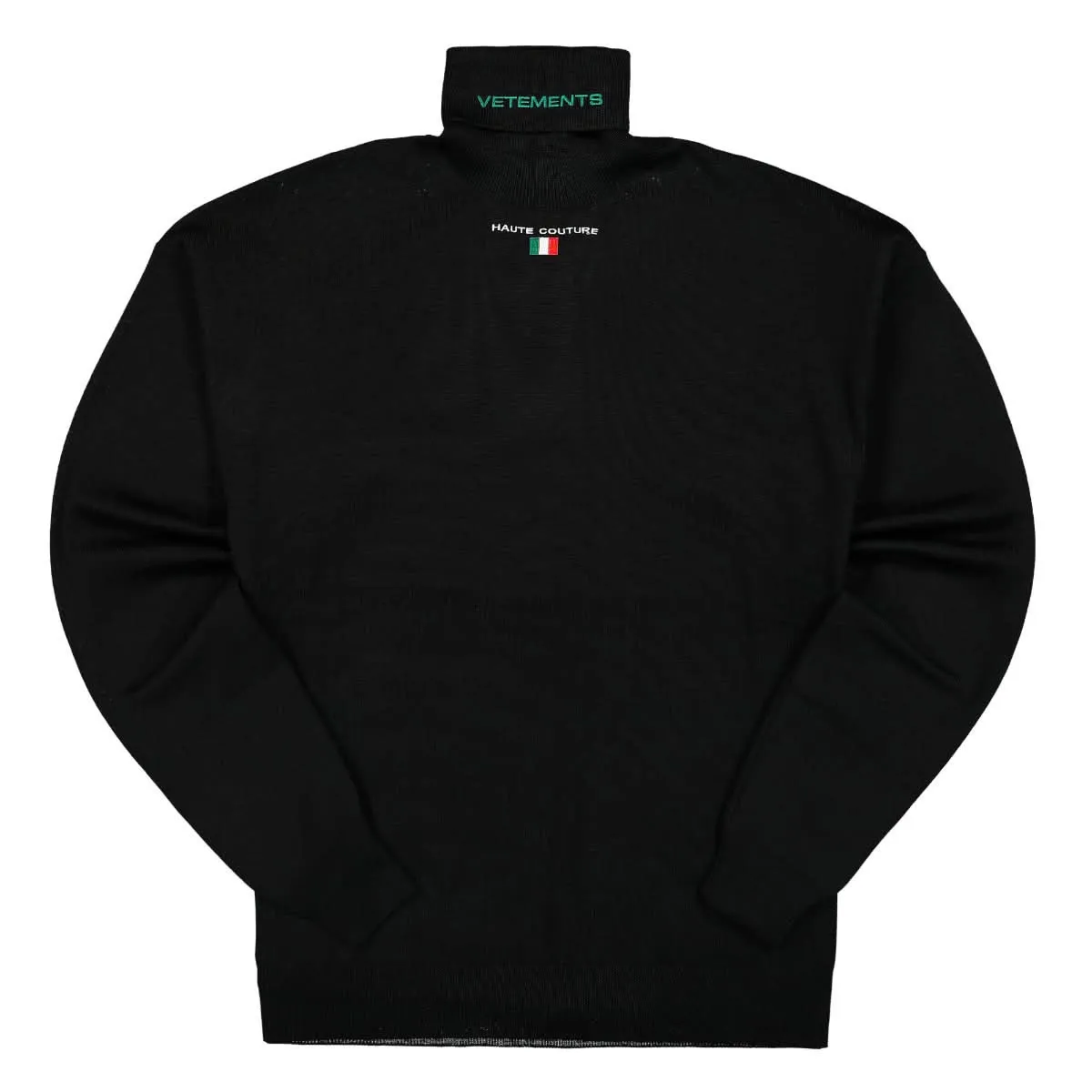 Haute Couture Logo Turtleneck