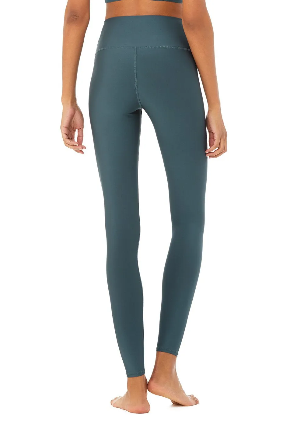 High-Waist Airlift Legging - Deep Jade