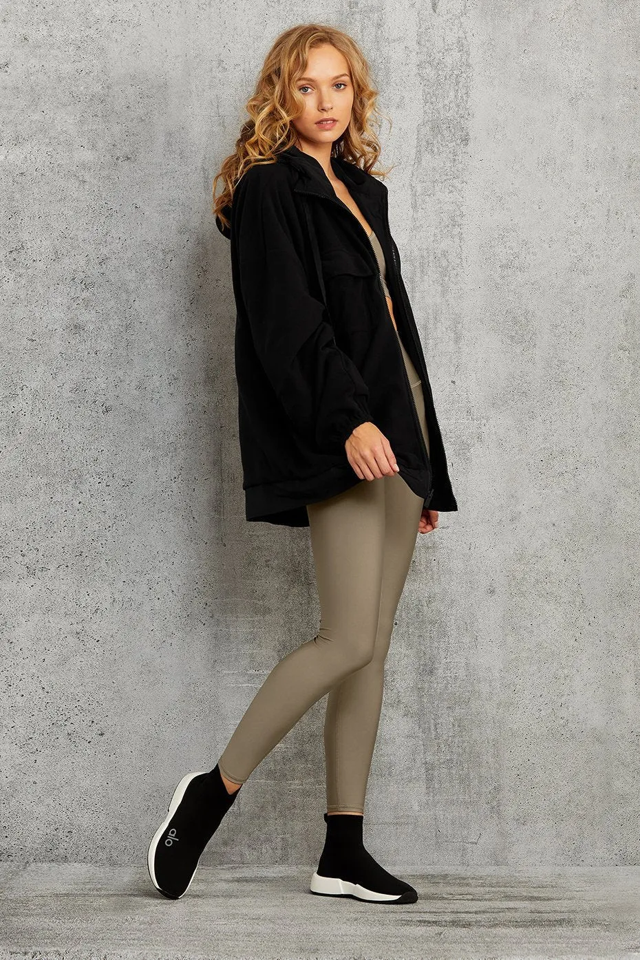 High-Waist Airlift Legging - Olive Branch