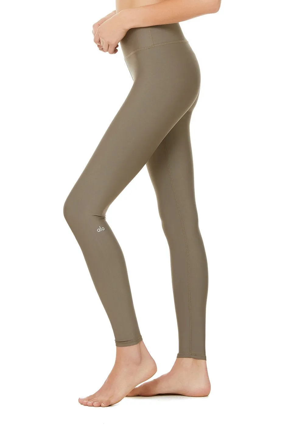 High-Waist Airlift Legging - Olive Branch