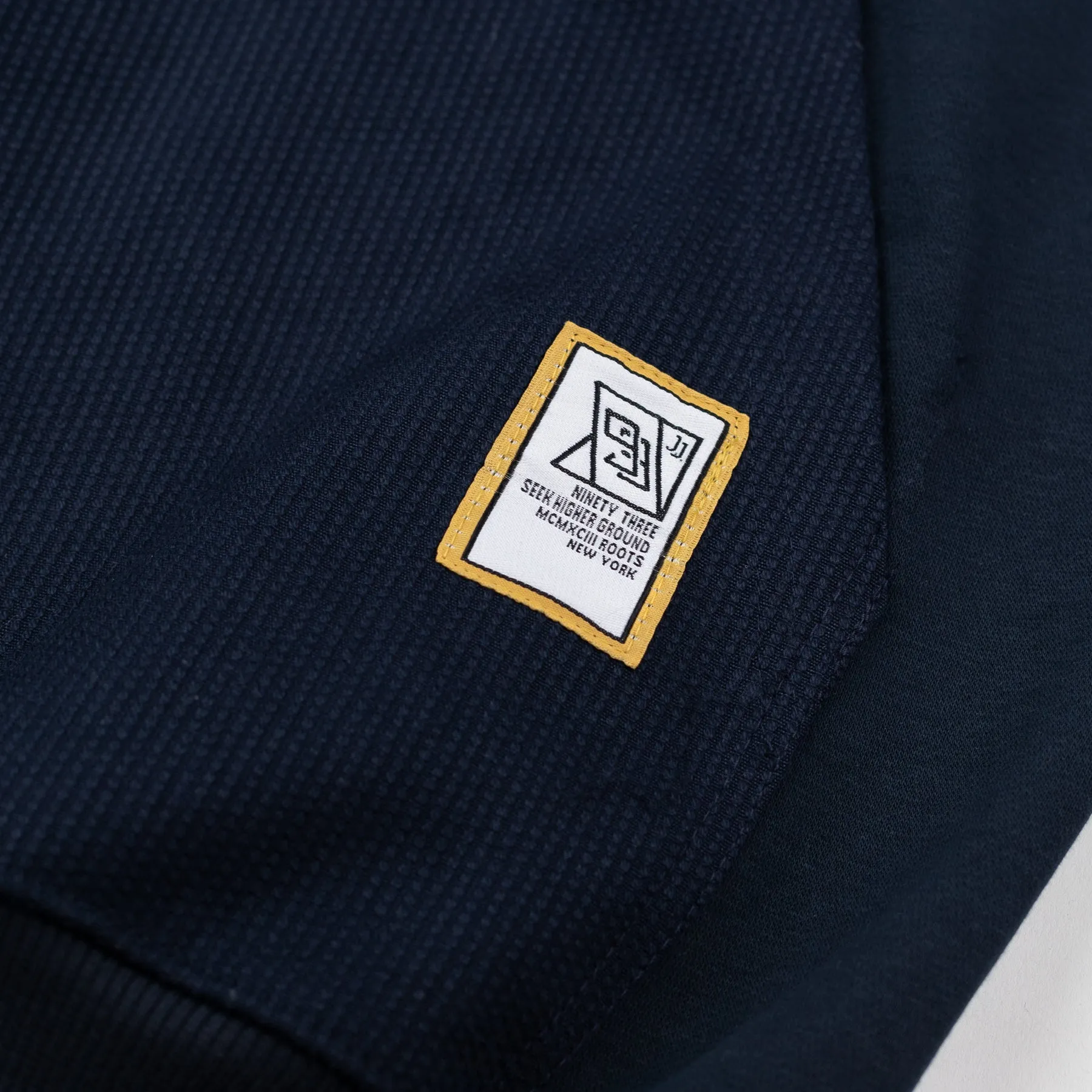 HYBRID Hoodie (Pearl Weave Integrated) - Navy