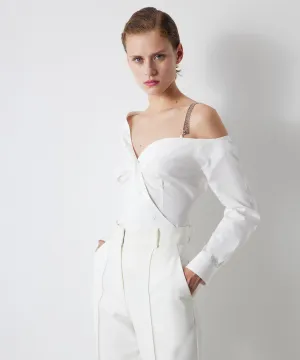 Ipekyol Shirt With Chain Accessory White
