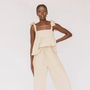 Lullaby Club Teresa Cami - Oat *FINAL SALE*