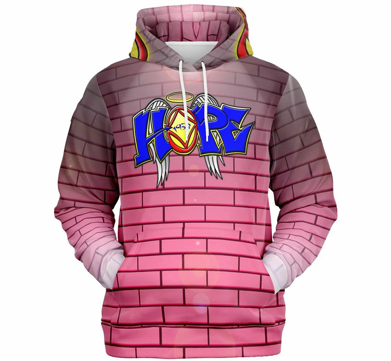 NA Hope Wings AOP Hoodie