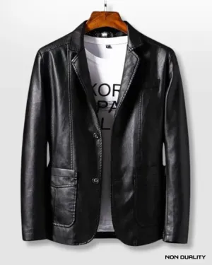 Non Duality | Classic Leather Jacket