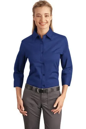 Port Authority Easy Care Ladies 3/4-Sleeve