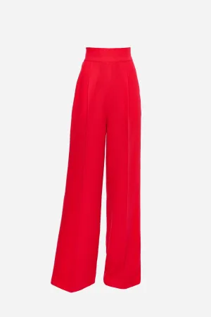 Red Wool Pants