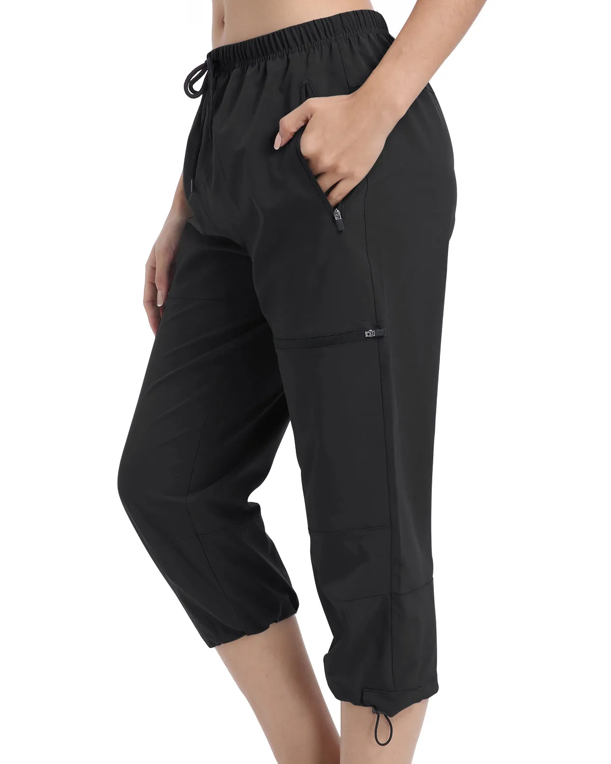 VAYAGER SPORTS Women's Outdoor Hiking Capris UPF 50  Capri Pants