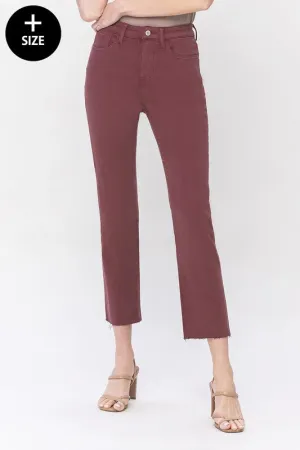 VERVET Jeanne Slim Straight Jean (Plus)