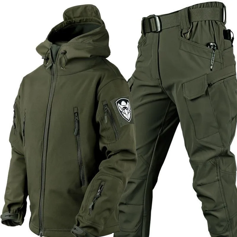 Zeus Windbreaker and Pants Set